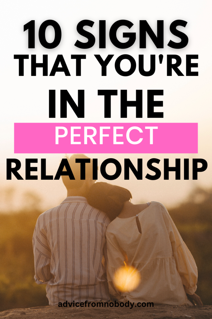 10 signs of a healthy relationship