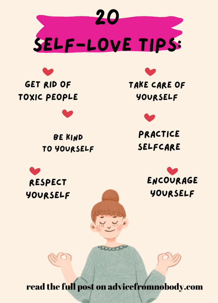 20 self-love tips