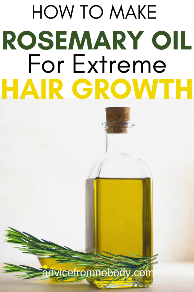 HOW TO MAKE ROSEMARY OIL FOR EXTREME HAIR GROWTH