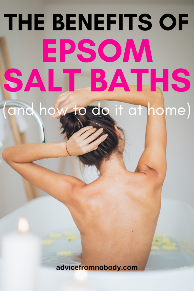 benefits of epsom salt baths