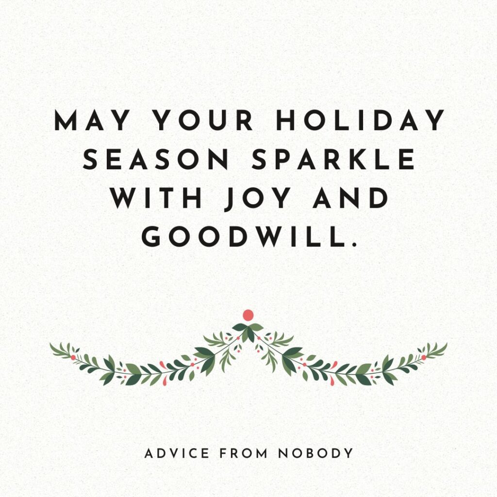 Christmas wishes and sayings for holiday cards