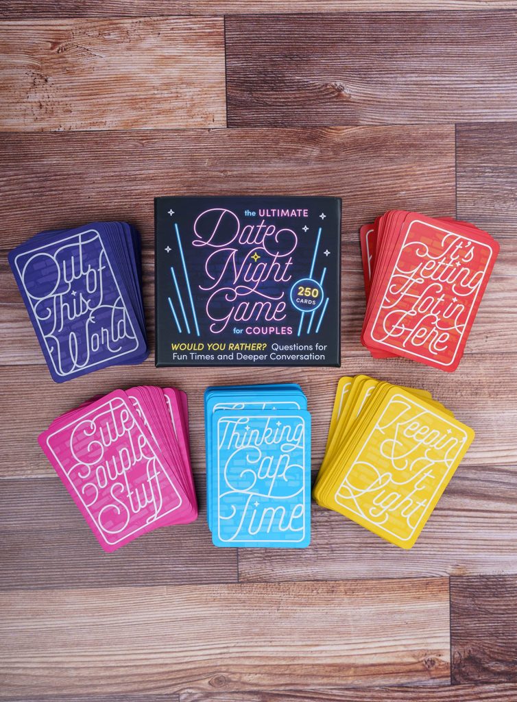 date night game as a bachelorette gift