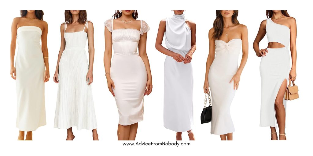 White dresses for brides