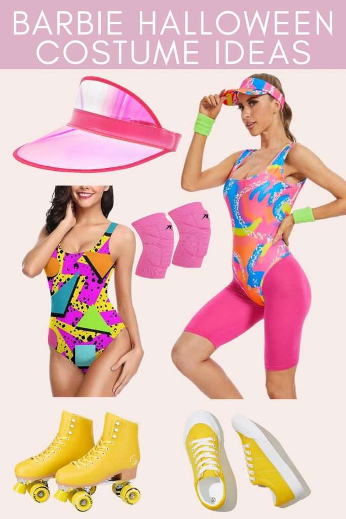 Barbie costume idea rollerblading Barbie