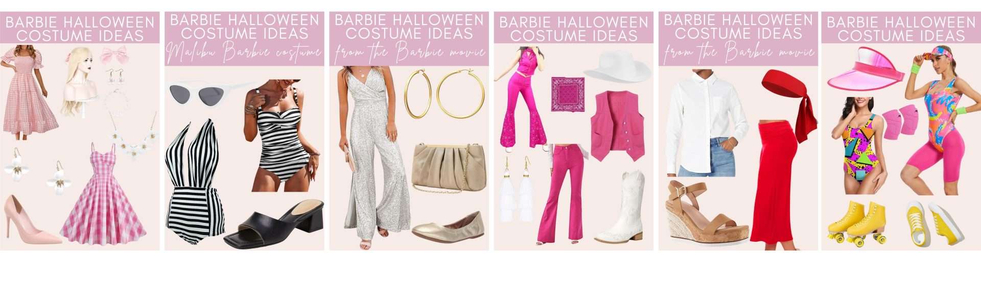 Barbie costume ideas based off the movie