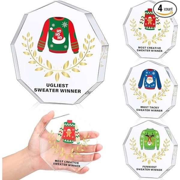 ugly sweater contest award