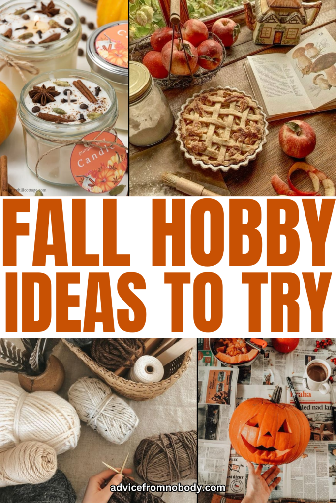 fall hobby ideas to try