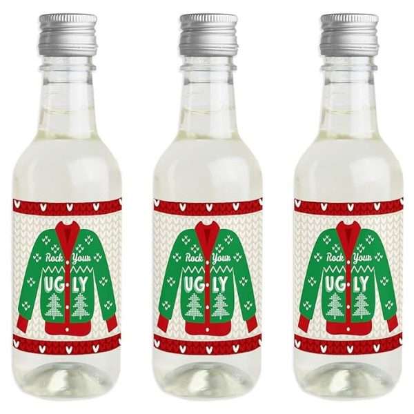 ugly sweater Christmas party favors