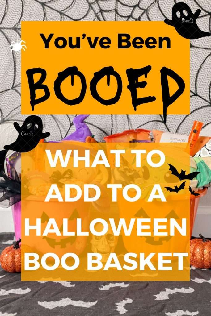 what to add to a halloween boo basket
