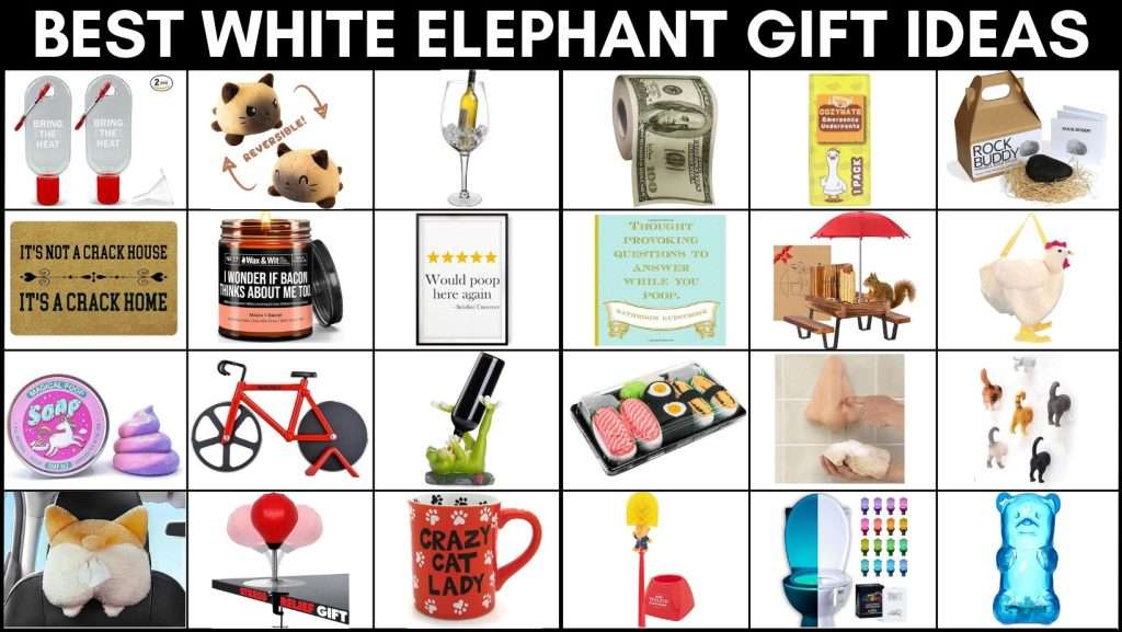the best white elephant gift ideas that are funny