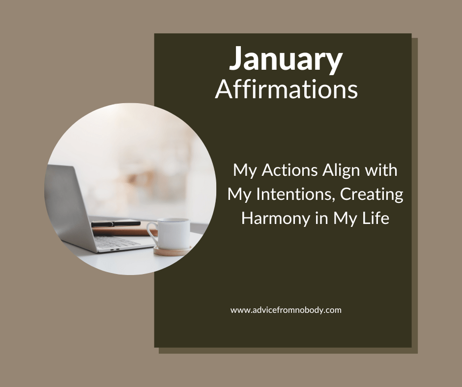 january affirmations to start the new year