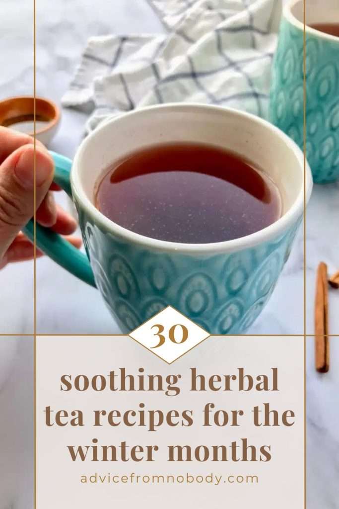 herbal tea recipes for winter