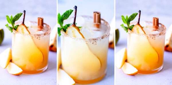 PEAR GINGER BEER MOCKTAIL
