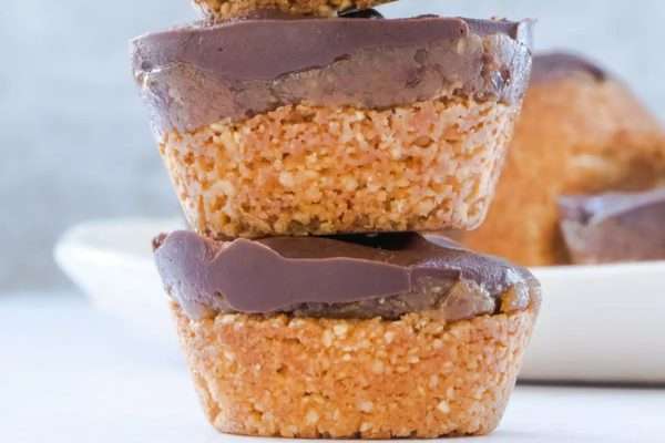 healthy twix cup as Christmas treat