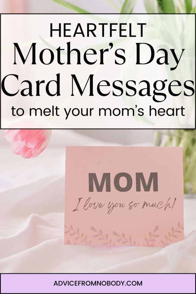 heartfelt mother's day messages for your mom this mother's day