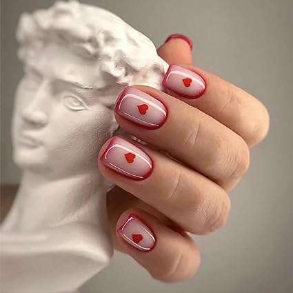 Nail ideas for valentine's day