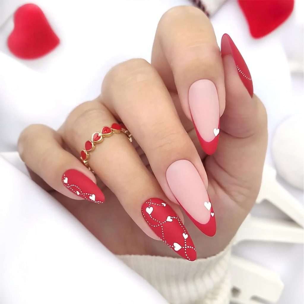 valentine's day nail designs