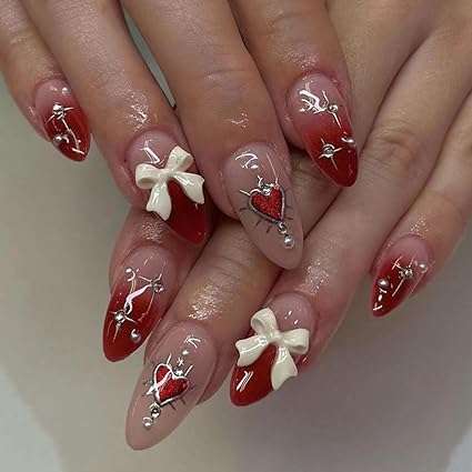 nail designs for valentine's day