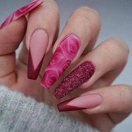 Nail ideas for valentine's day