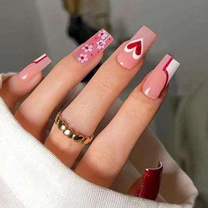 Nail ideas for valentine's day