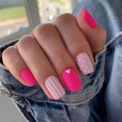 Nail ideas for valentine's day