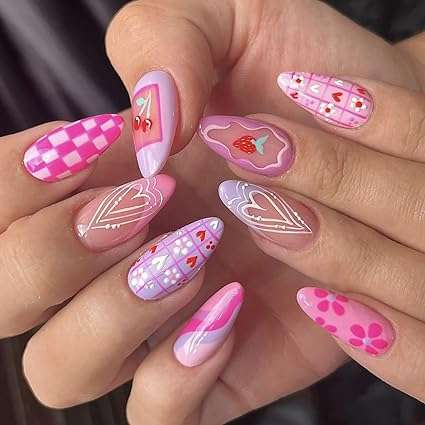 Nail ideas for valentine's day
