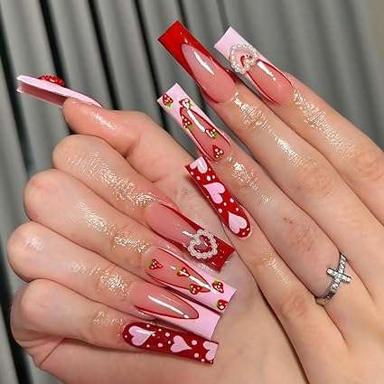 valentine's day nail designs