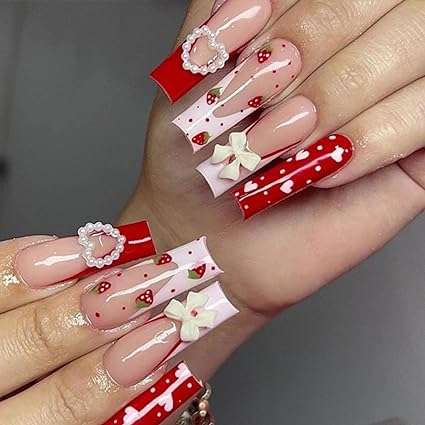 cute valentine's day nail ideas