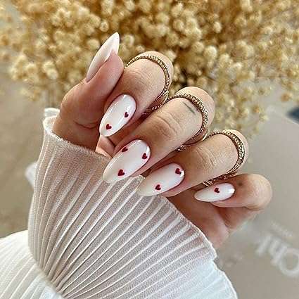 nail designs for valentine's day
