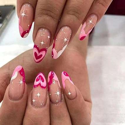 nail designs for valentine's day