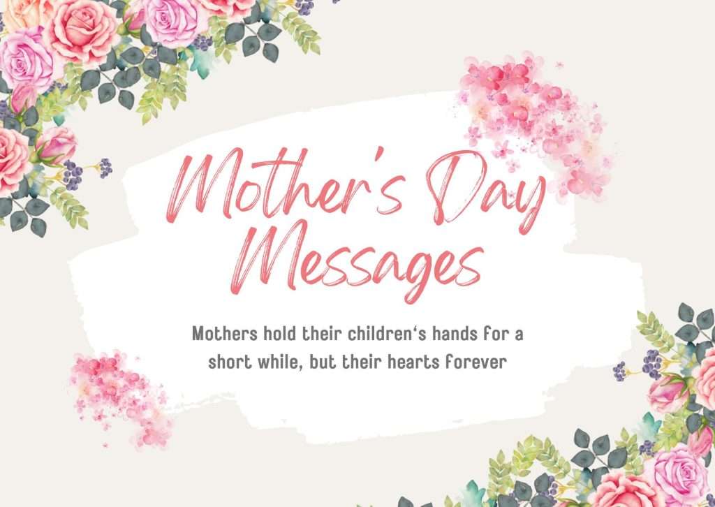 heartfelt mother's day messages for your mom this mother's day