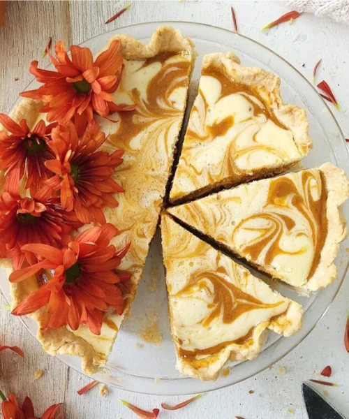CREAM CHEESE PUMPKIN PIE
