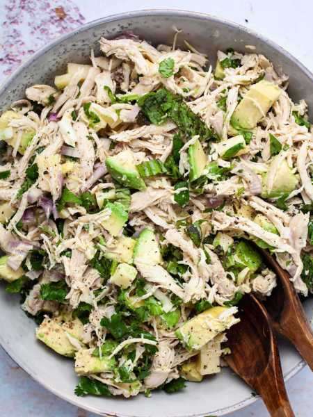 EASY AND HEALTHY CHICKEN SALAD RECIPE (NO MAYO)
