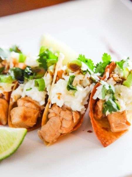 Wonton Tacos
