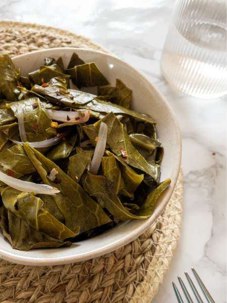 Easy Vegetarian Collard Greens Recipe