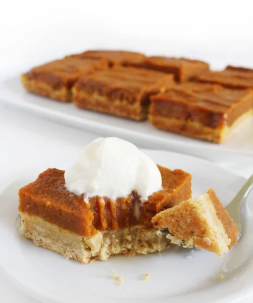 Gluten-Free Pumpkin Pie Bars