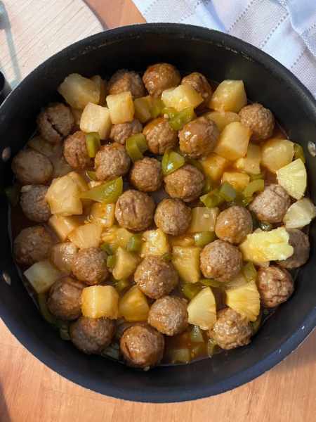Quick Sweet and Sour Meatballs
