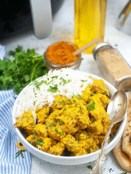 Air Fryer Curry Chicken
