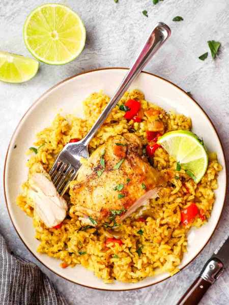 Cuban Chicken and Rice
