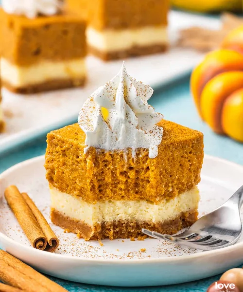 Pumpkin Cheesecake Bars
