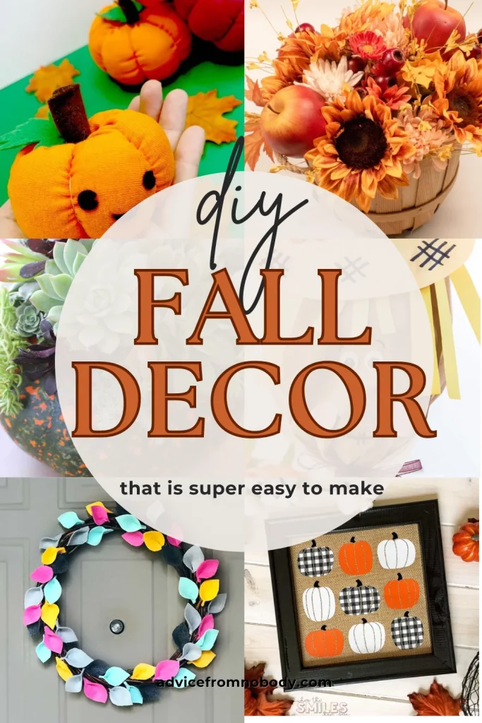 diy fall decor that is super easy to make