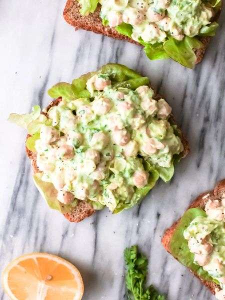 Easy Chickpea Salad Sandwich