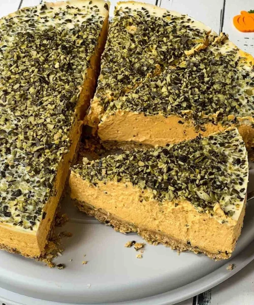 NO BAKE PUMPKIN CHEESECAKE
