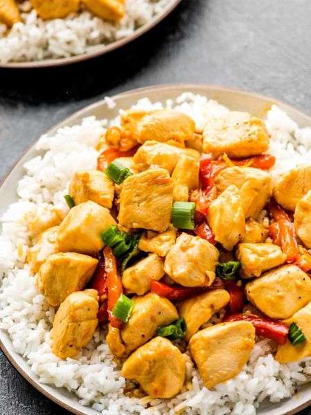 ORANGE SZECHUAN CHICKEN
