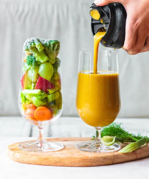 Intense Cinnamon Energizing Vegetable Smoothie
