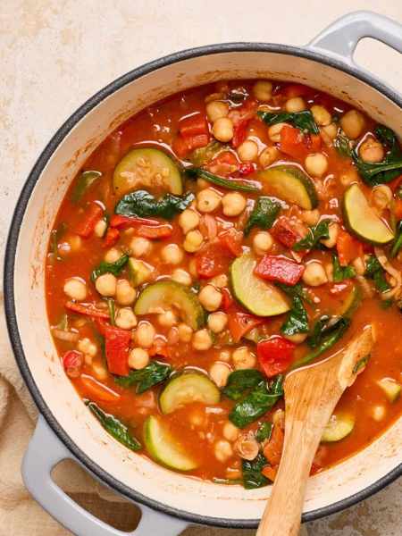 Chickpea and Zucchini Stew
