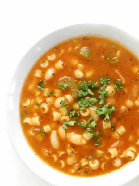 Gluten-Free Pasta E Fagioli