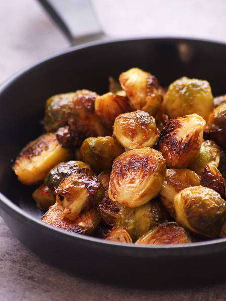 Honey Sriracha Brussels Sprouts
