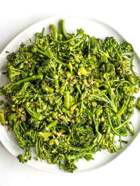 Sauteed Broccolini and Garlic
