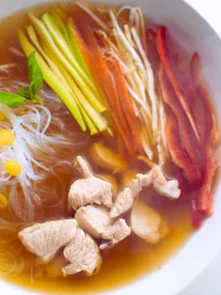 Asian Chicken & Lime Soup
